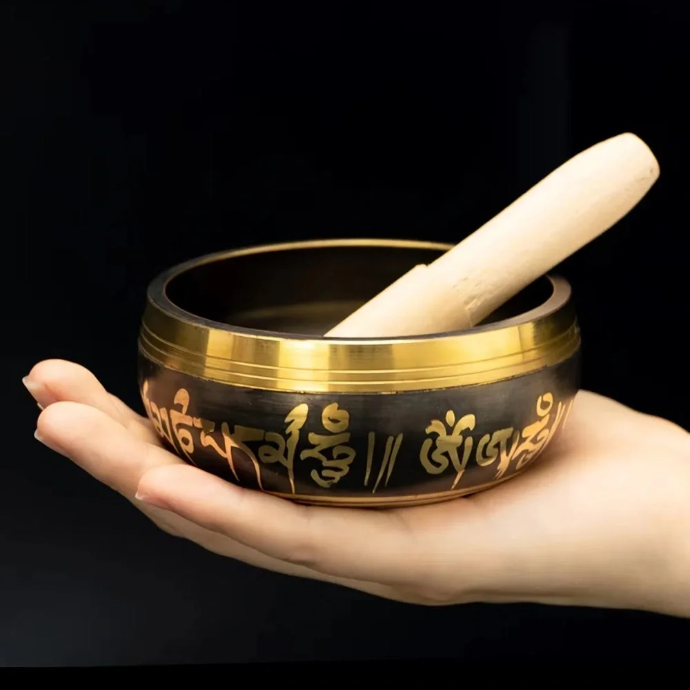 Beautiful brass singing bowl - Picture 1 of 4
